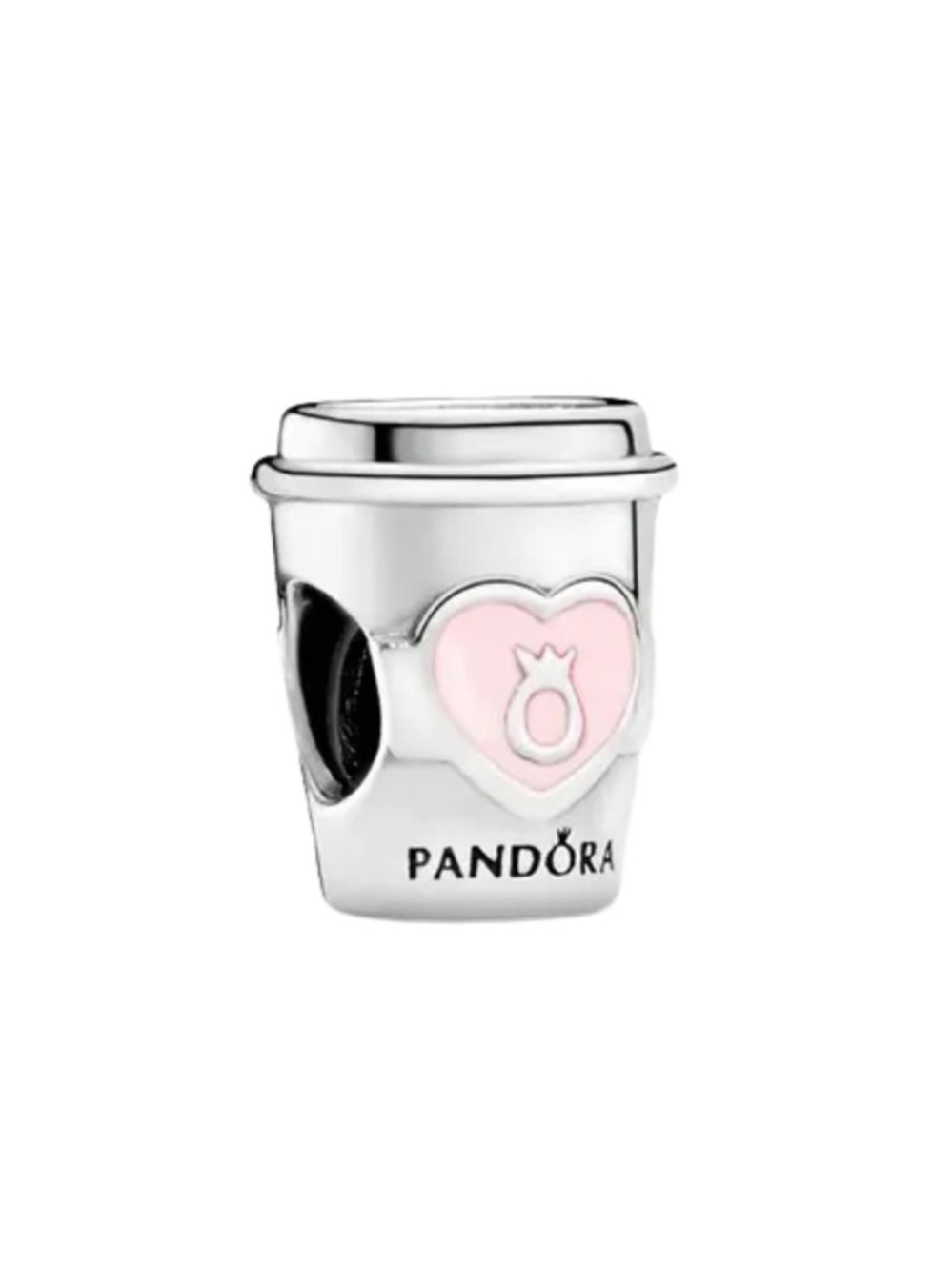 New Pandora Take a Break Coffee Cup Charm